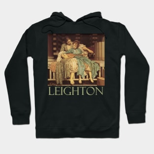 The Music Lesson by Frederic Leighton Hoodie